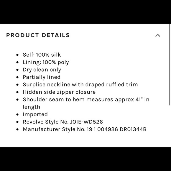 Joie Orita B Floral Midi Dress Sz 0 - Picture 11 of 11